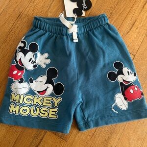 Zara Disney Mickey Mouse Shorts Boys 5